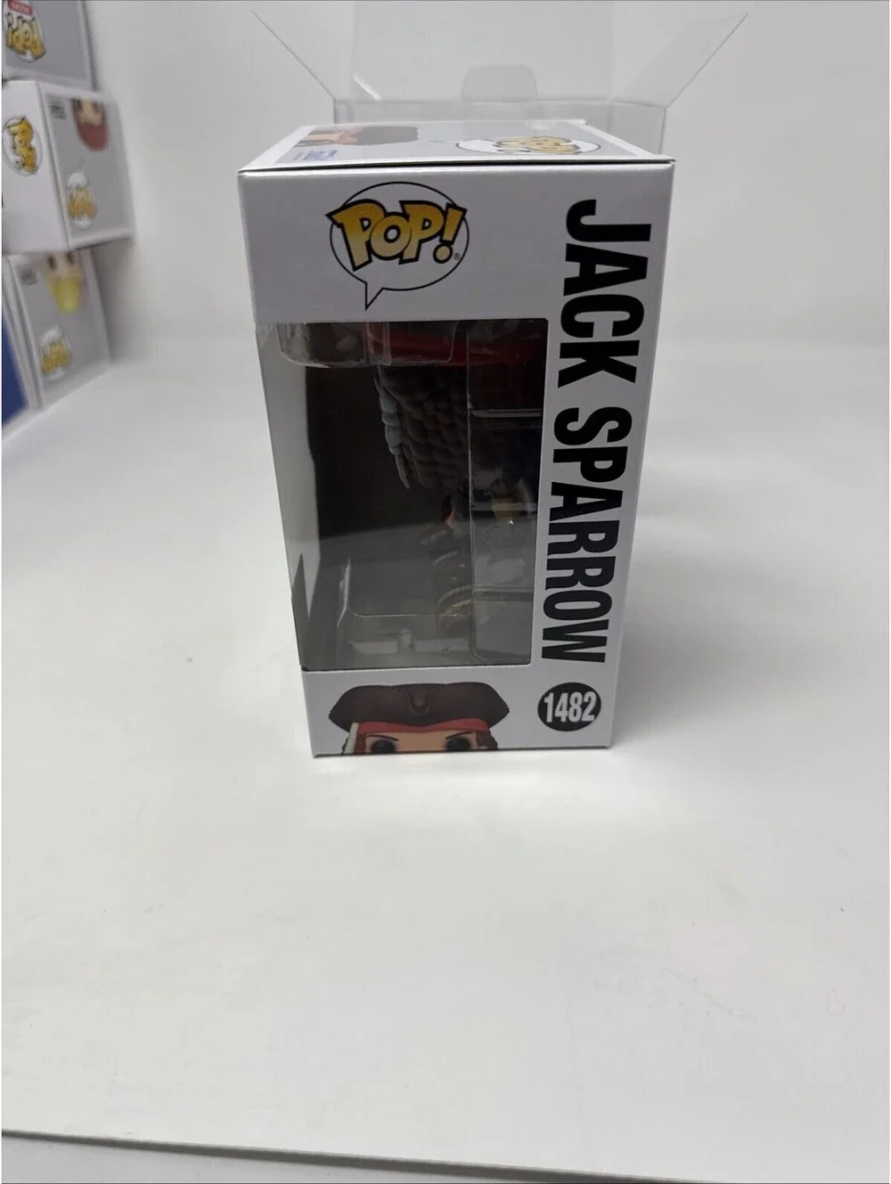 Funko POP! Disney Captain Jack Sparrow #1482 Figure Johnny Depp Pirates MINT🔥